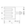 Resistencia horno Electrolux 2000W