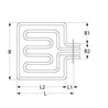 Resistencia horno Electrolux 2550W