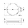 Resistencia horno Electrolux, Zanussi 3000W