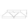 Campana central serie industrial