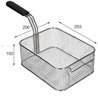 Cesta freidora Berto's 250 x 97 x 110 mm