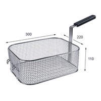 Cesta freidora Modular 255 x 230 x 110 mm