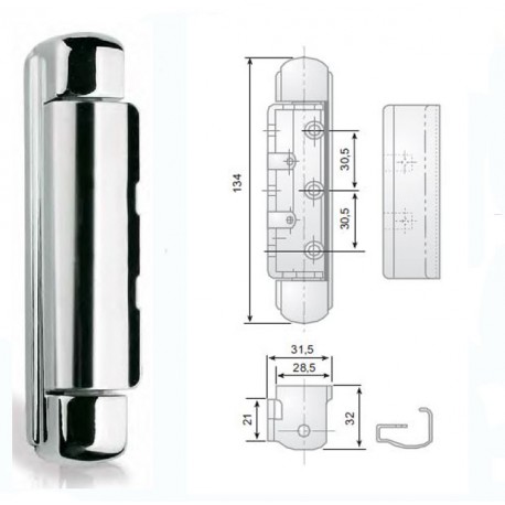 Bisagra camara G-425