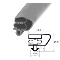 Burlete UR-3700 (2.5 mts)