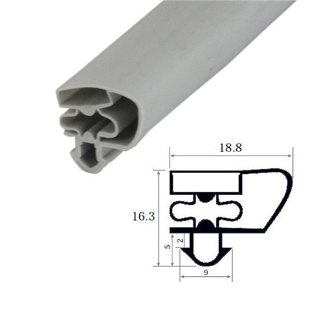 Burlete UR-3700B (2.5 mts)