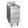 Mueble cajones fondo 600