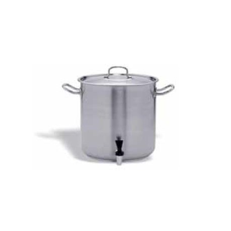 Olla con grifo y tapa