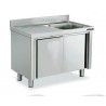 Fregadero industrial 1400x600