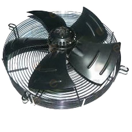 Ventilador aspirante Ø 400 con reja y soporte