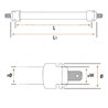 Resistencia cuarzo 500w 115v