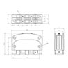 Bisagra para obrador PL-4521