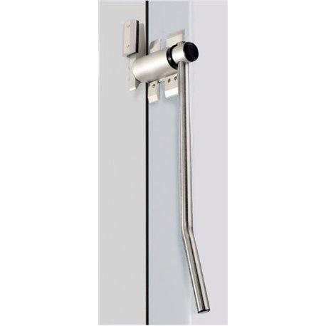 Maneta exterior para puerta corredera de cámara inoxidable. 7530