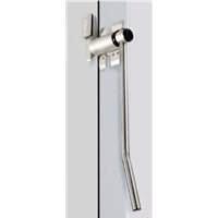 Maneta exterior para puerta corredera de cámara inoxidable. 7530