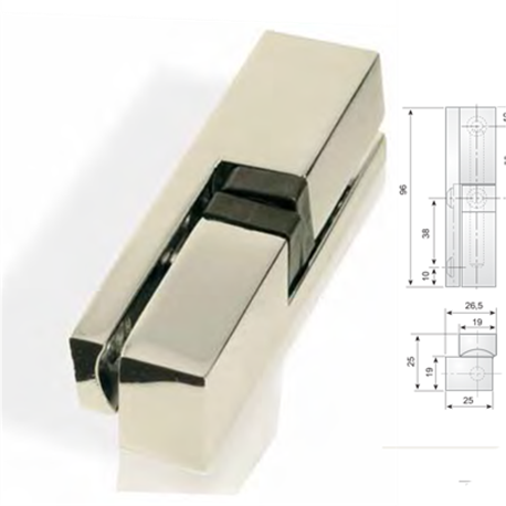 Bisagra G-306 para nevera