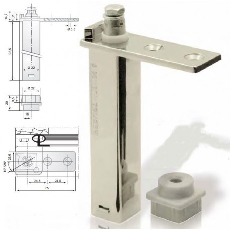 bisagra para camara tsr1