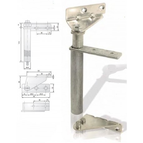 bisagra para camara tsr3