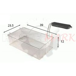 Cesta freidora Crysta-Line 390 x 235 x 120 mm