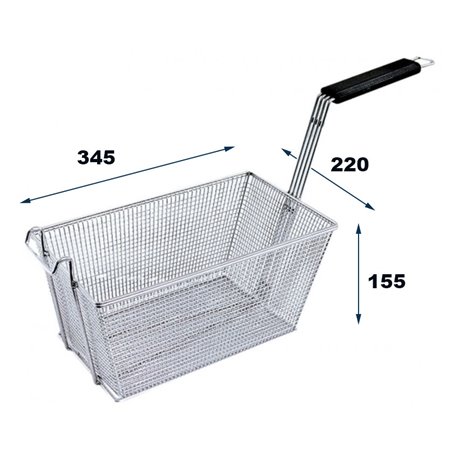 Cesta freidora Fri-Fri 340 x 220 x 155 mm