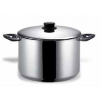 Olla recta con tapa