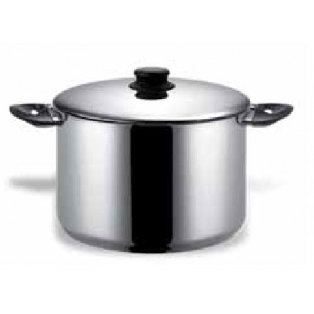 Olla recta con tapa de pujadas