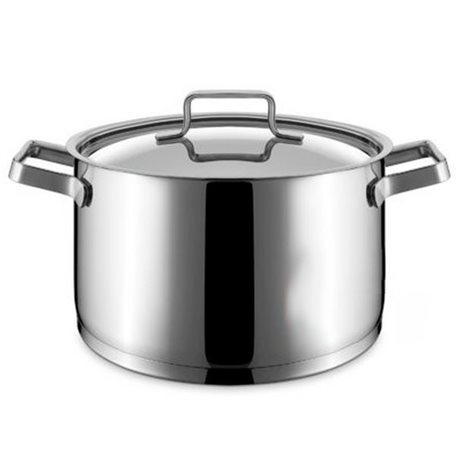 Cacerola alta con tapa