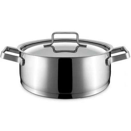 Cacerola baja con tapa
