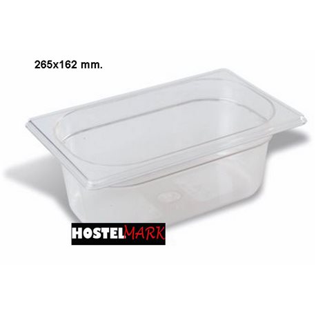 Cubeta gastronorm sin BPA GN 1/4