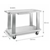 Carro buffet negro 1 GN