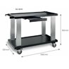 Carro buffet negro 1 GN
