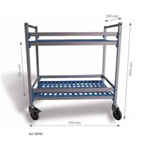 Carro de servicio desmontable