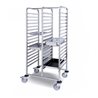 Carro doble 2x17 guías inoxidable