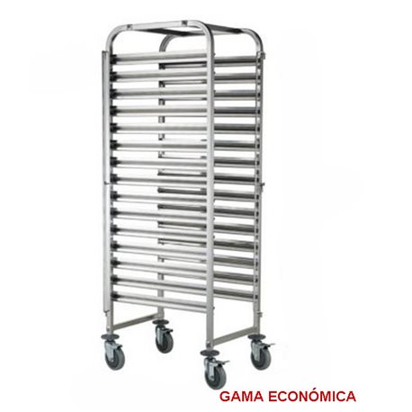 Carro 17 guías desmontable