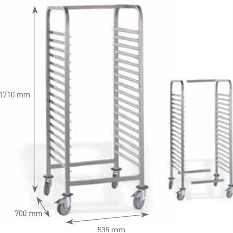 Carro desmontable hipermercado