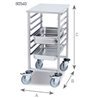Mesa carro 7 guías para GN