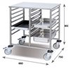 Mesa carro 14 guías para GN