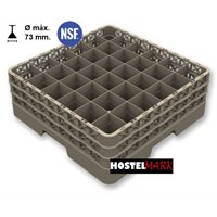 Cesta 36 comp. abierta montada