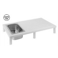 Mesa de corte con ranura de silicona