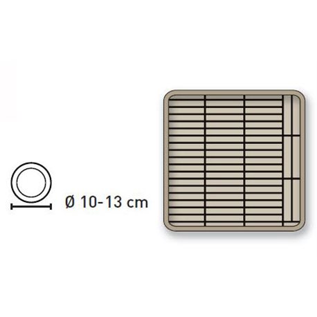 Cesta para platos de 10 a 13 cm