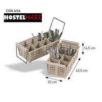 Media cesta para cubiertos