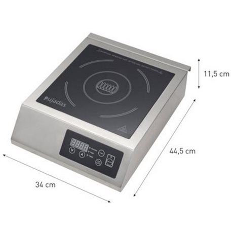 Placa de inducción de 20 cm
