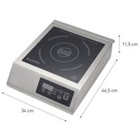 Placa de inducción de 20 cm