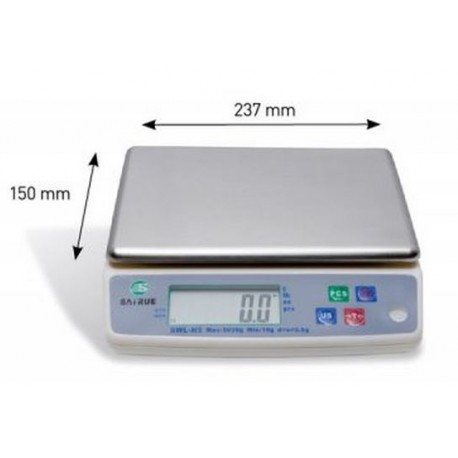 Balanza digital de precisión