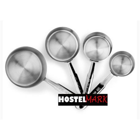 juego de 4 cazos de medidas inoxidable
