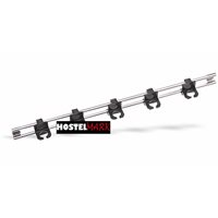 Soporte de pared con 5 ganchos