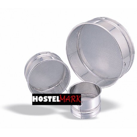 Cedazos de acero inox.