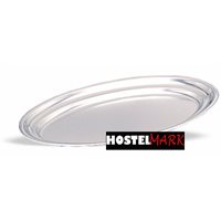 Fuente oval borde vuelto