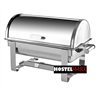 Chafing dihs con tapa tipo roll top 