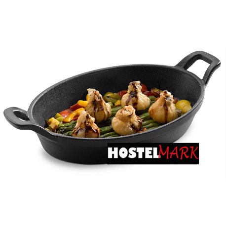 Mini cacerola oval hierro fundido