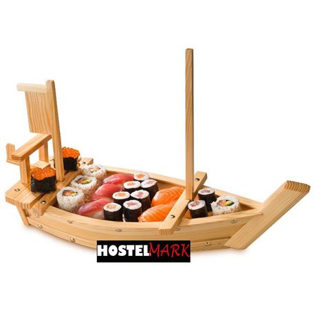 Barco presentación sushi