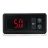 Termostato panelable digital 12-24v 1 relé